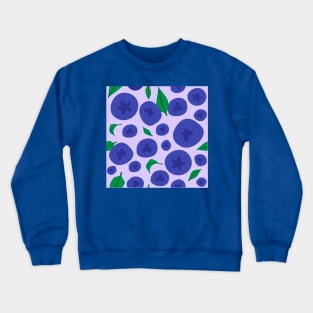 Cute Blueberries pattern Crewneck Sweatshirt